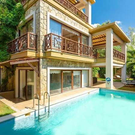 Gocek Deniz Manzarali 4+2 Sami Semesterbostad Fethiye